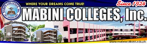 mabini colleges address|Admission .